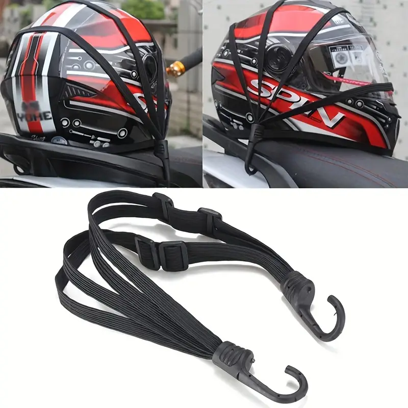 Motorcycle Gear Hanger - 1Pc Motorcycle Elastic Suitcase with Safety