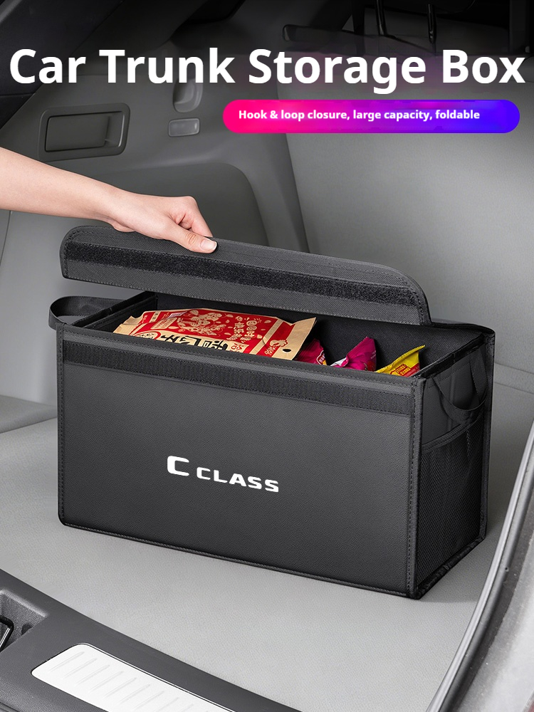Tail Bag Rack - Car Trunk Foldable Storage Box Multi-Purpose
