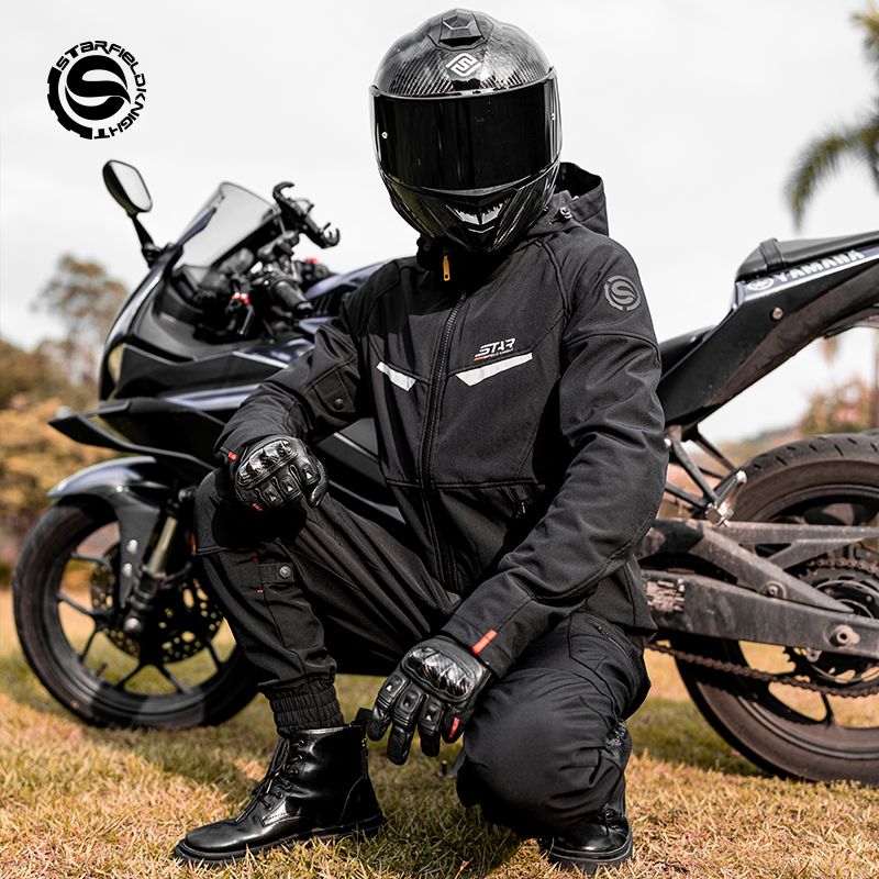 Four Seasons Motorcycle Riding - Motorcycle Gear Jacket And Pants ulasan dan harga