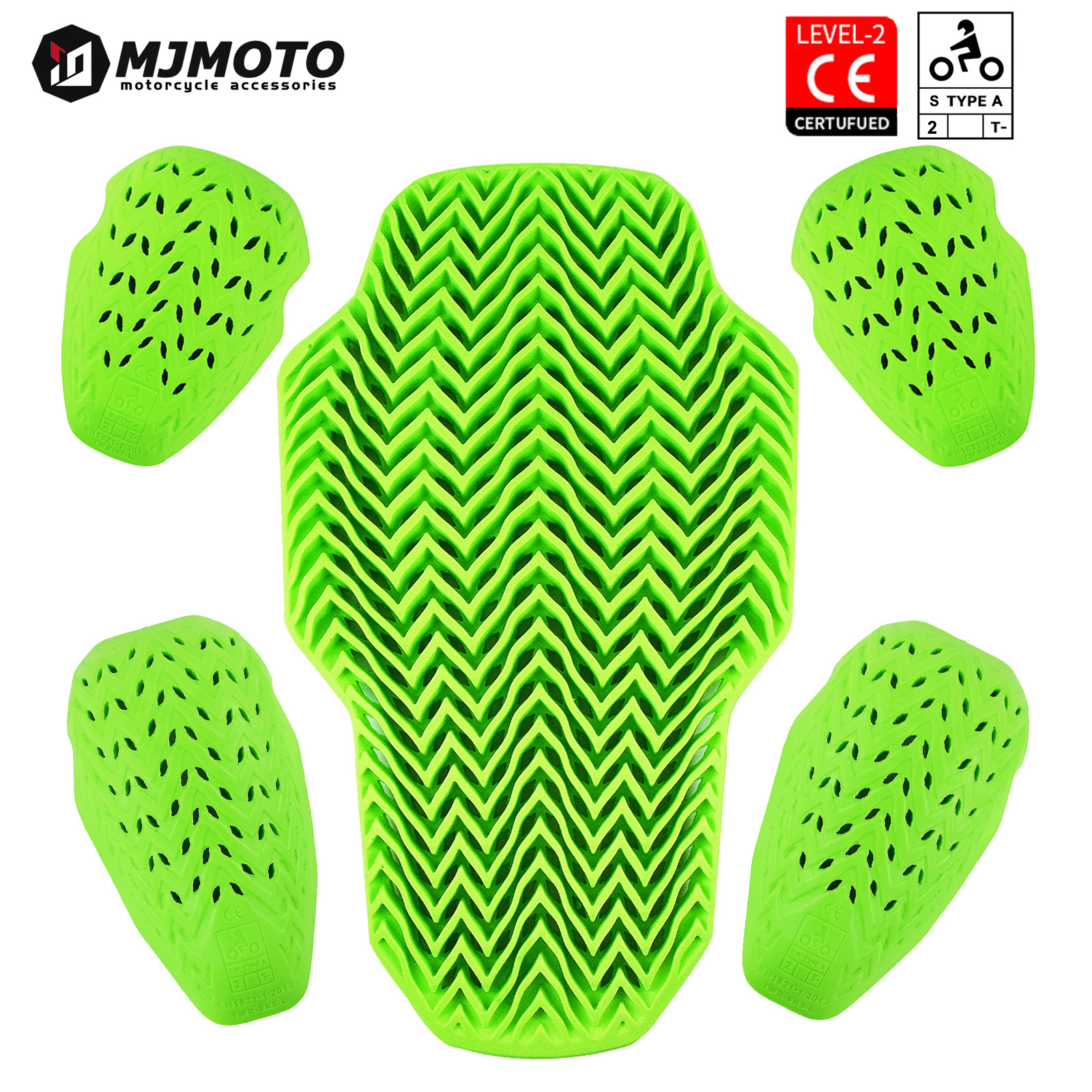 Green Motorcycle CE Level 2 Pr - Motorcycle Gear Jacket And Pants ulasan dan harga
