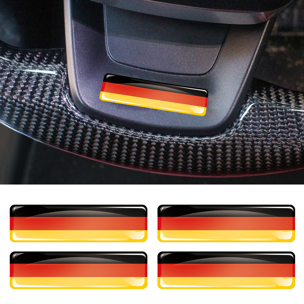 Germany Flag 3D Epoxy Resin De - Motorcycle Gear Germany ulasan dan harga