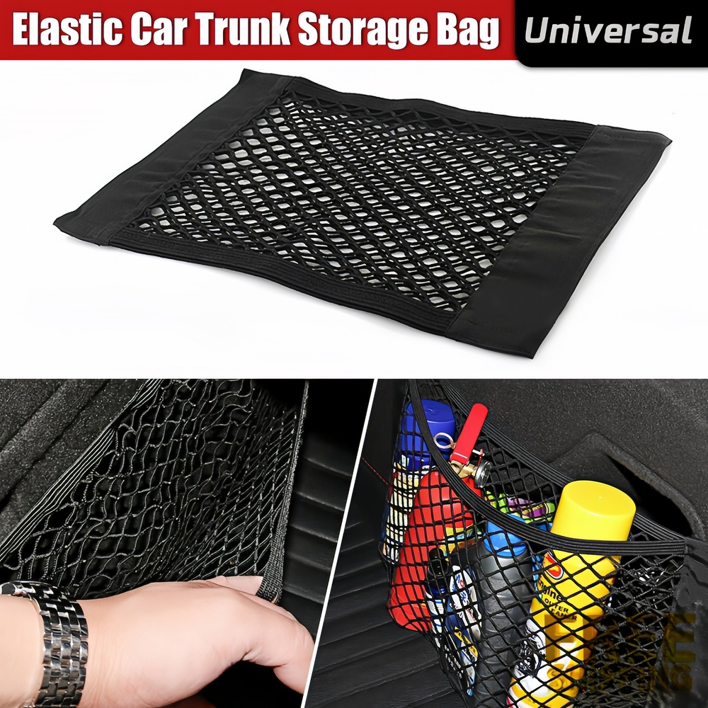 Universal 1pc Car Trunk Mesh O - Tail Bag Rack ulasan dan harga