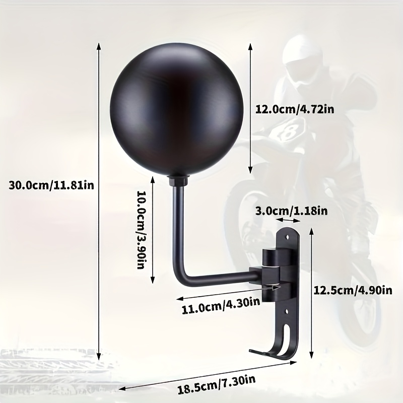 Motorcycle Helmet Holder Swive - Motorcycle Gear Hanger ulasan dan harga