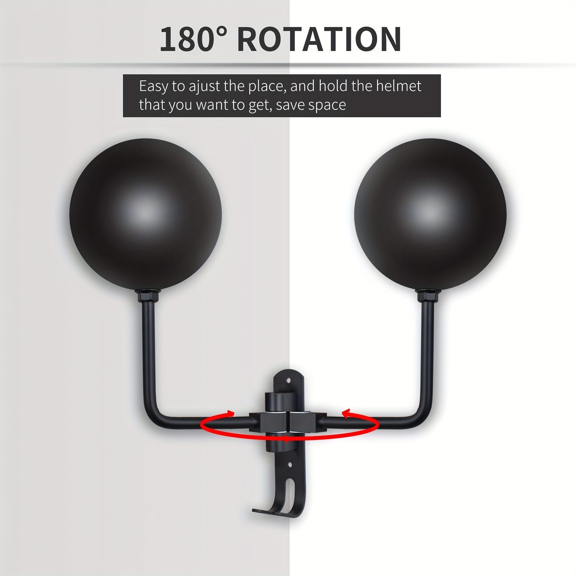 Motorcycle Helmet Holder Swive - Motorcycle Gear Hanger ulasan dan harga