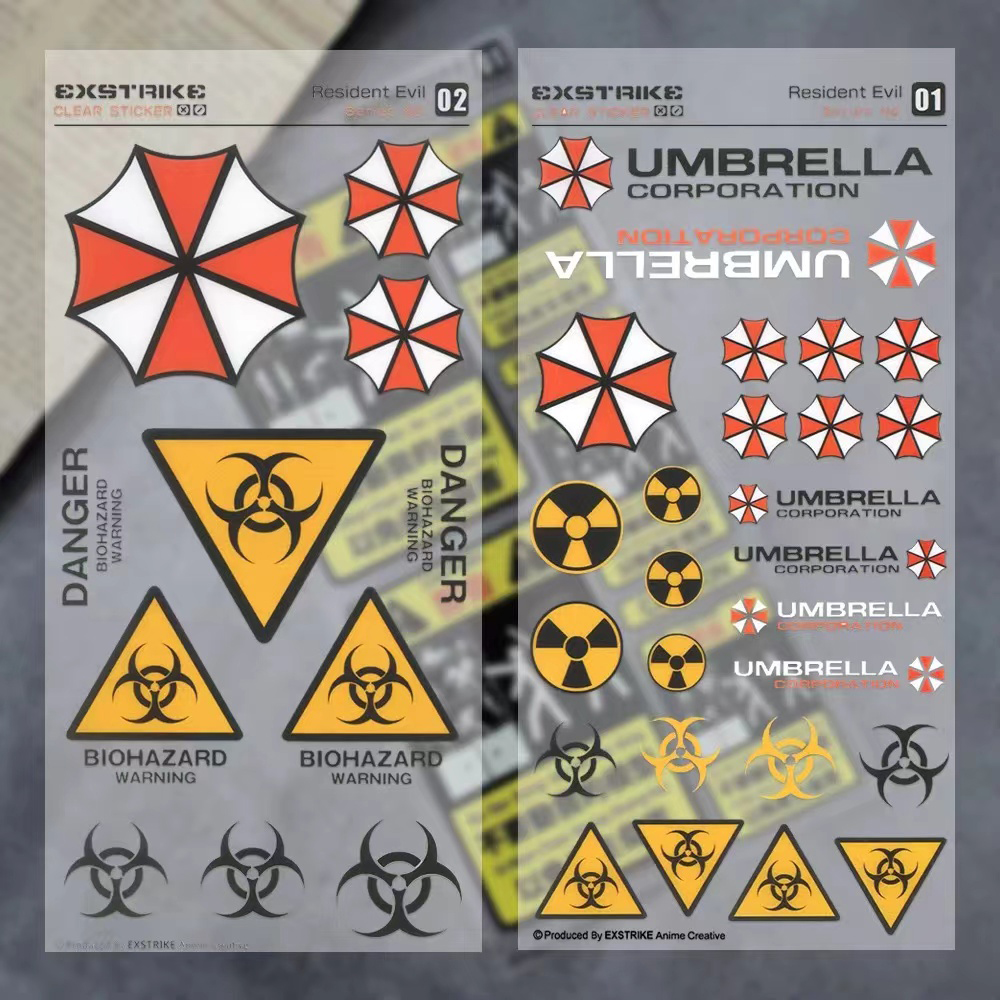 Resident Evil Umbrella Logo Re - Motorcycle Gear Hub ulasan dan harga