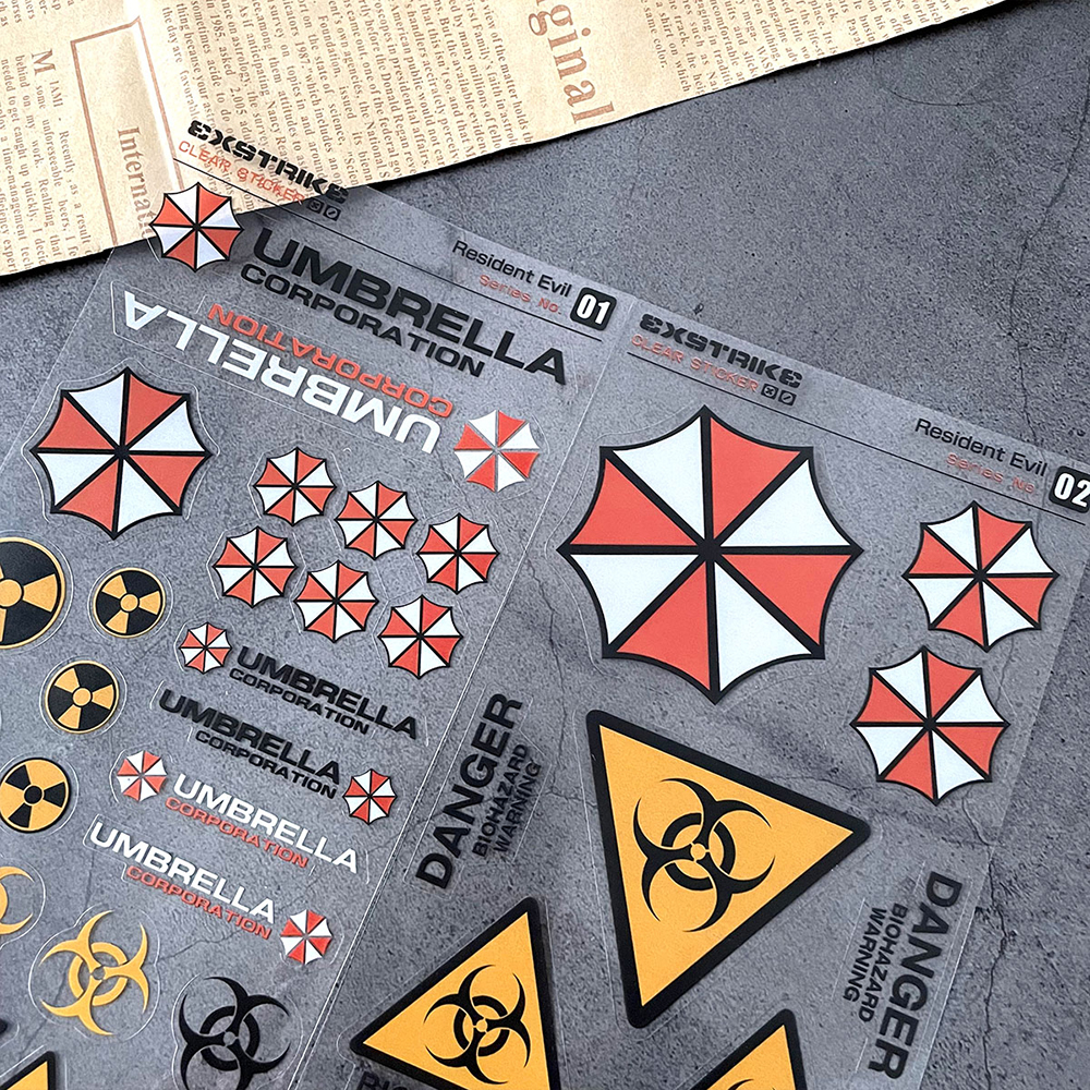 Resident Evil Umbrella Logo Re - Motorcycle Gear Hub ulasan dan harga