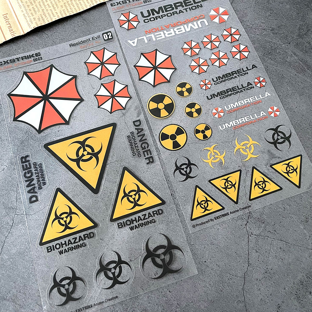 Resident Evil Umbrella Logo Re - Motorcycle Gear Hub ulasan dan harga