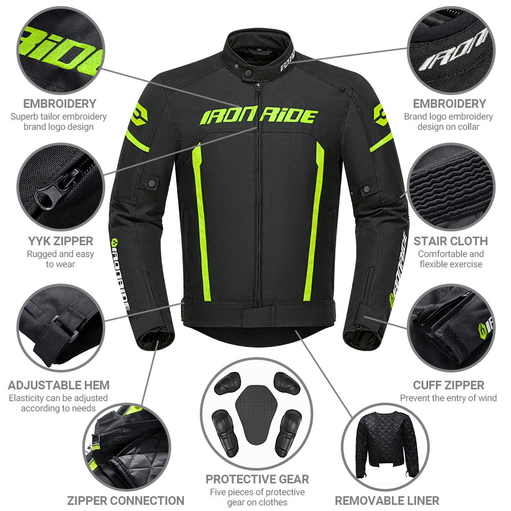 Men's Motorcycle Jacket Four S - Motorcycle Gear Jacket And Pants ulasan dan harga