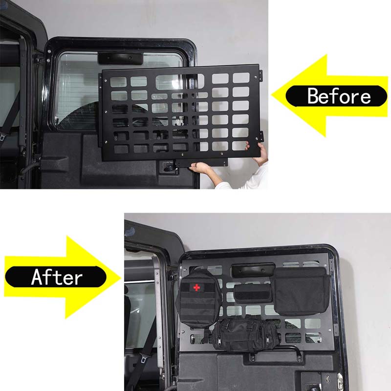 For Land Rover Defender 2004-2 - Tail Bag Rack ulasan dan harga