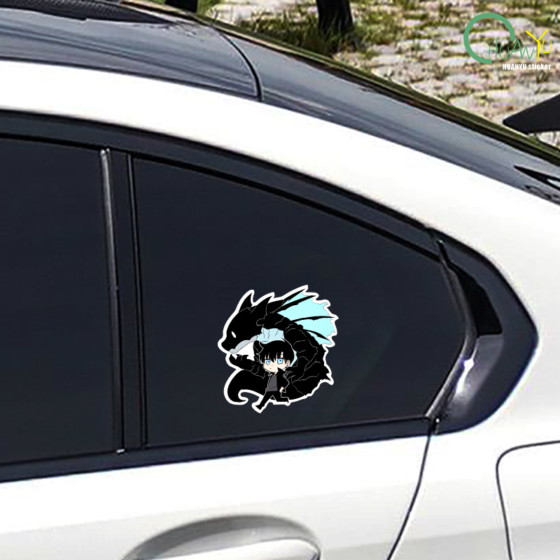 Anime car sticker, I upgrade a - Motorcycle Gear Hub ulasan dan harga