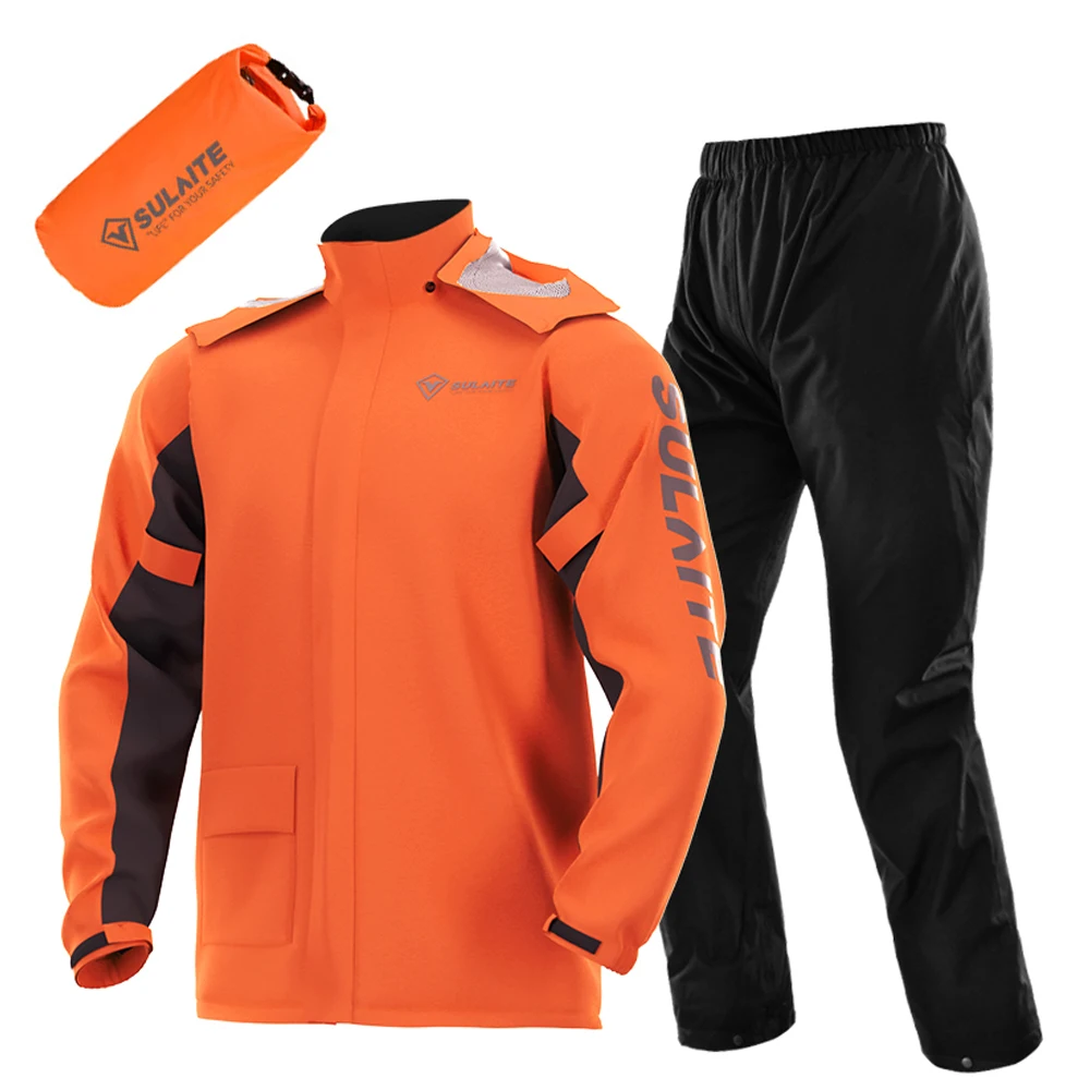 Motorcycle Rain Gear Suit Ligh - Motorcycle Gear Jacket And Pants ulasan dan harga