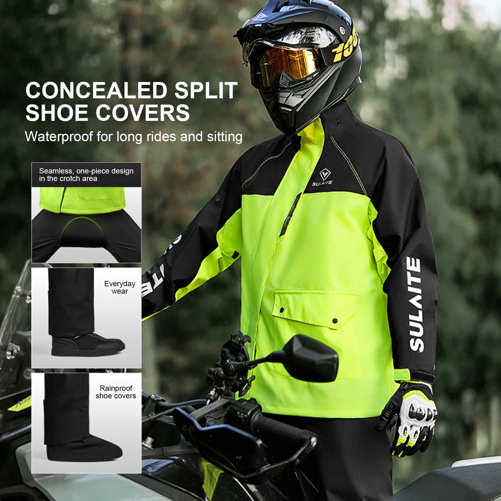 Motorcycle Rain Suit for Men & - Motorcycle Gear Women ulasan dan harga