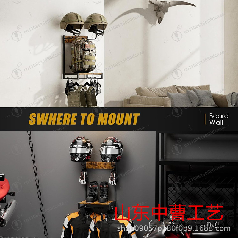motorcycle helmet bracket Home - Motorcycle Gear Hanger ulasan dan harga