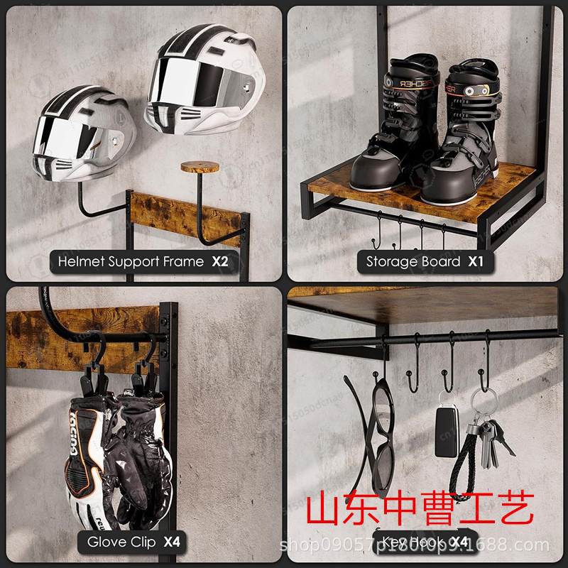 motorcycle helmet bracket Home - Motorcycle Gear Hanger ulasan dan harga