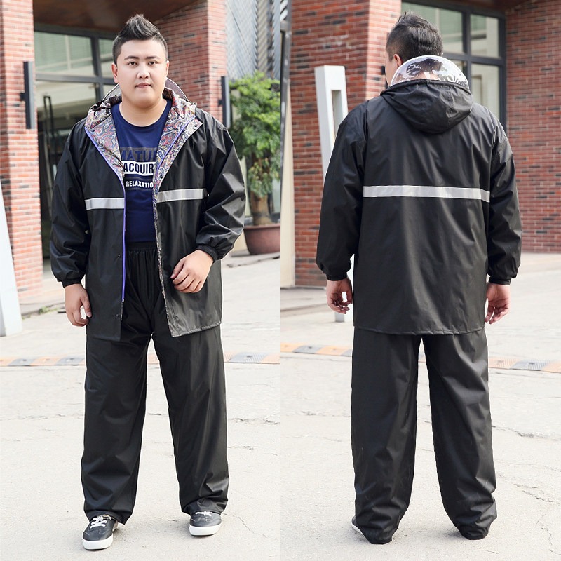 140kg Oversize Motorcycle Rain - Motorcycle Gear Jacket And Pants ulasan dan harga