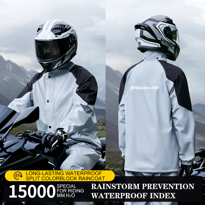 Men & Women Rain Suit Jackets  - Motorcycle Gear Jacket And Pants ulasan dan harga