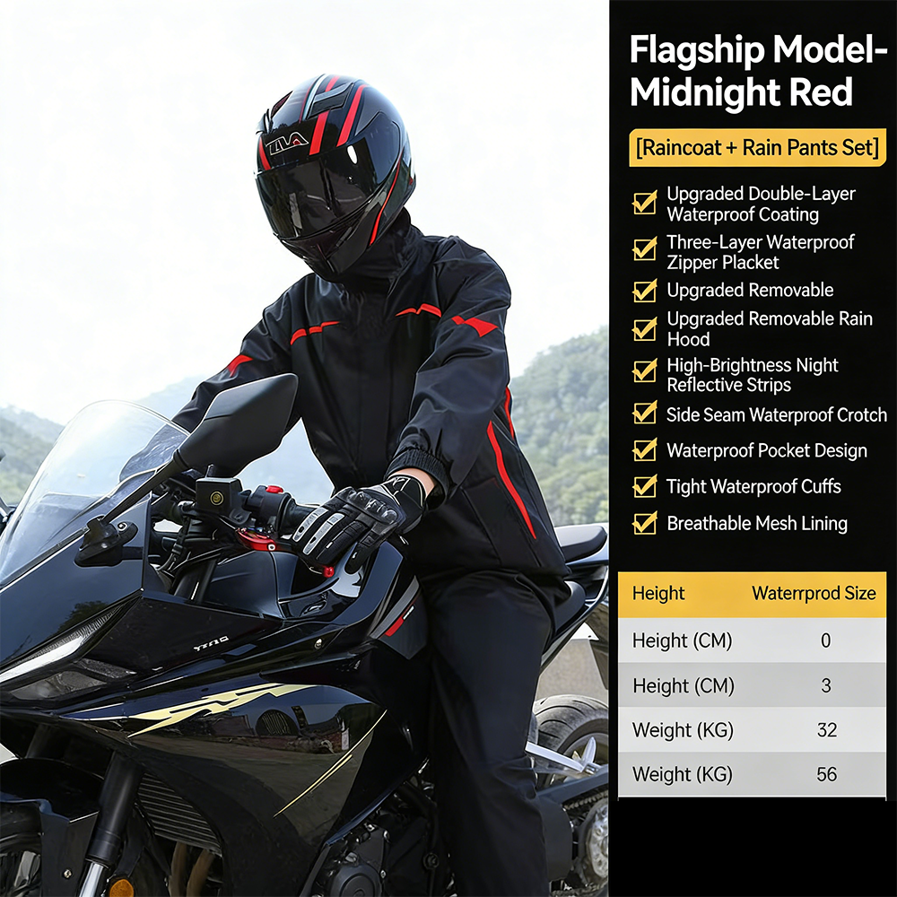 Motorcycle Rain Suit Men Women - Motorcycle Gear Women ulasan dan harga