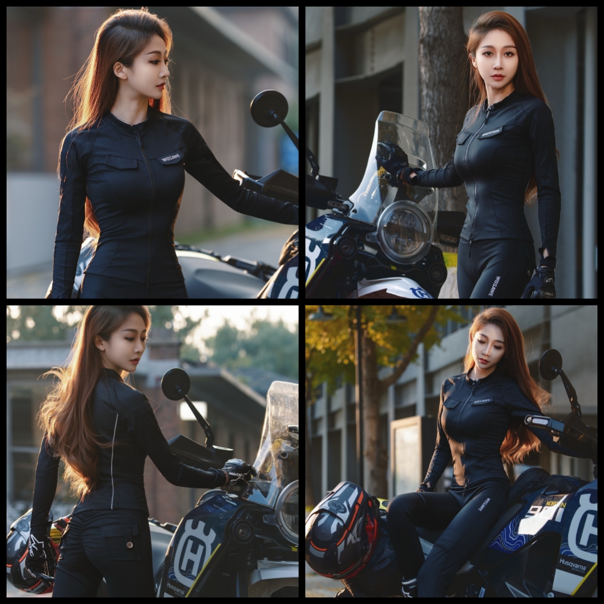 WOSAWE Women Motorcycle Jacket - Motorcycle Gear Jacket And Pants ulasan dan harga