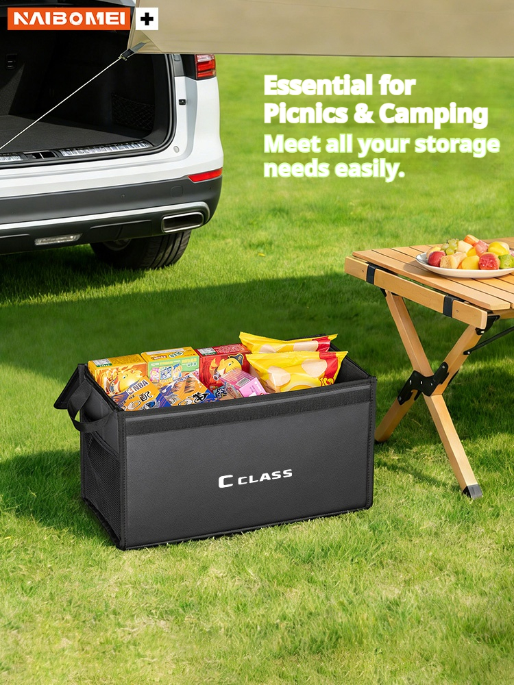 Car Trunk Foldable Storage Box - Tail Bag Rack ulasan dan harga